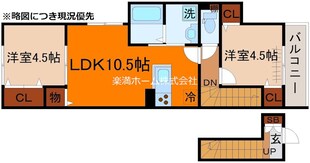 マレカージュの物件間取画像